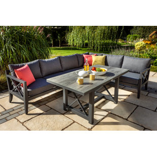 Sorrento cube patio on sale set b&m